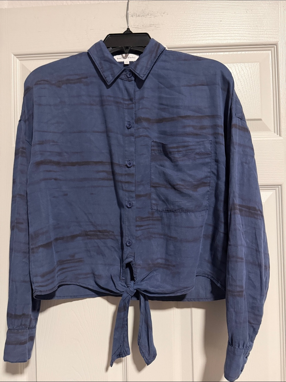 Bella Dahl Navy Button-Up Shirt